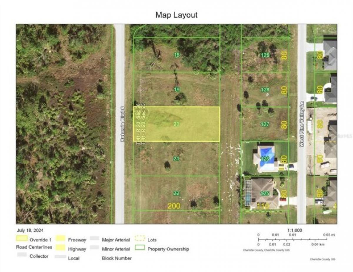 Picture of Residential Land For Sale in Rotonda West, Florida, United States
