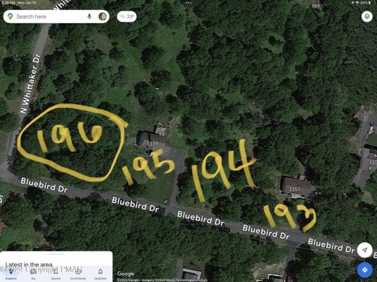 Picture of Residential Land For Rent in Bushkill, Pennsylvania, United States