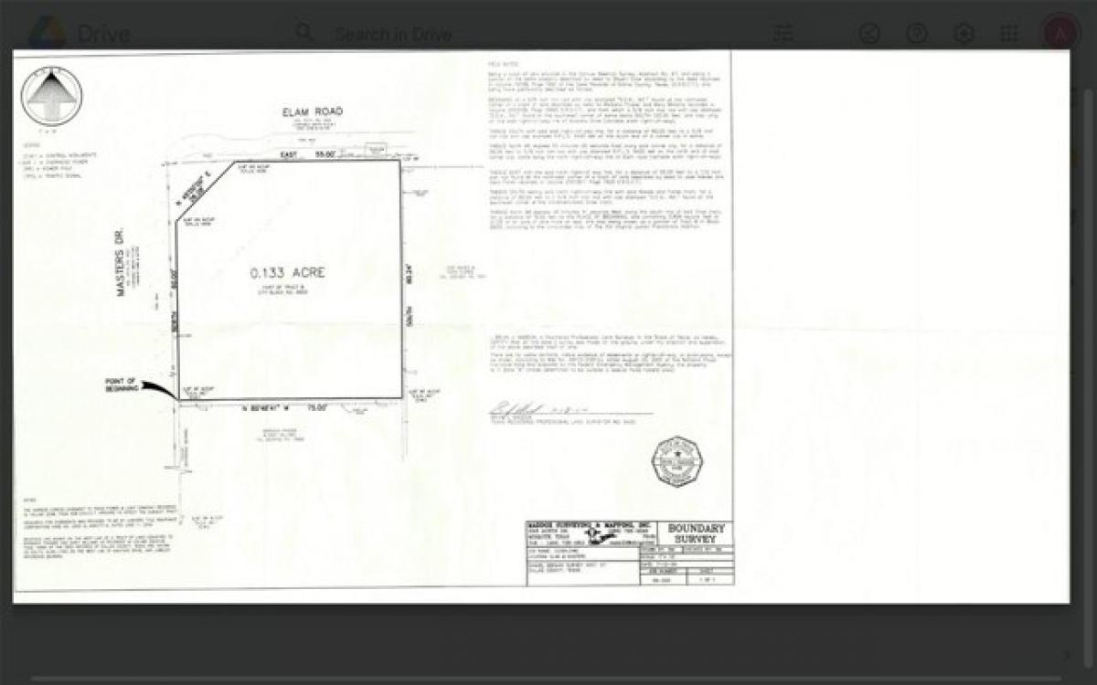 Picture of Residential Land For Sale in Dallas, Texas, United States