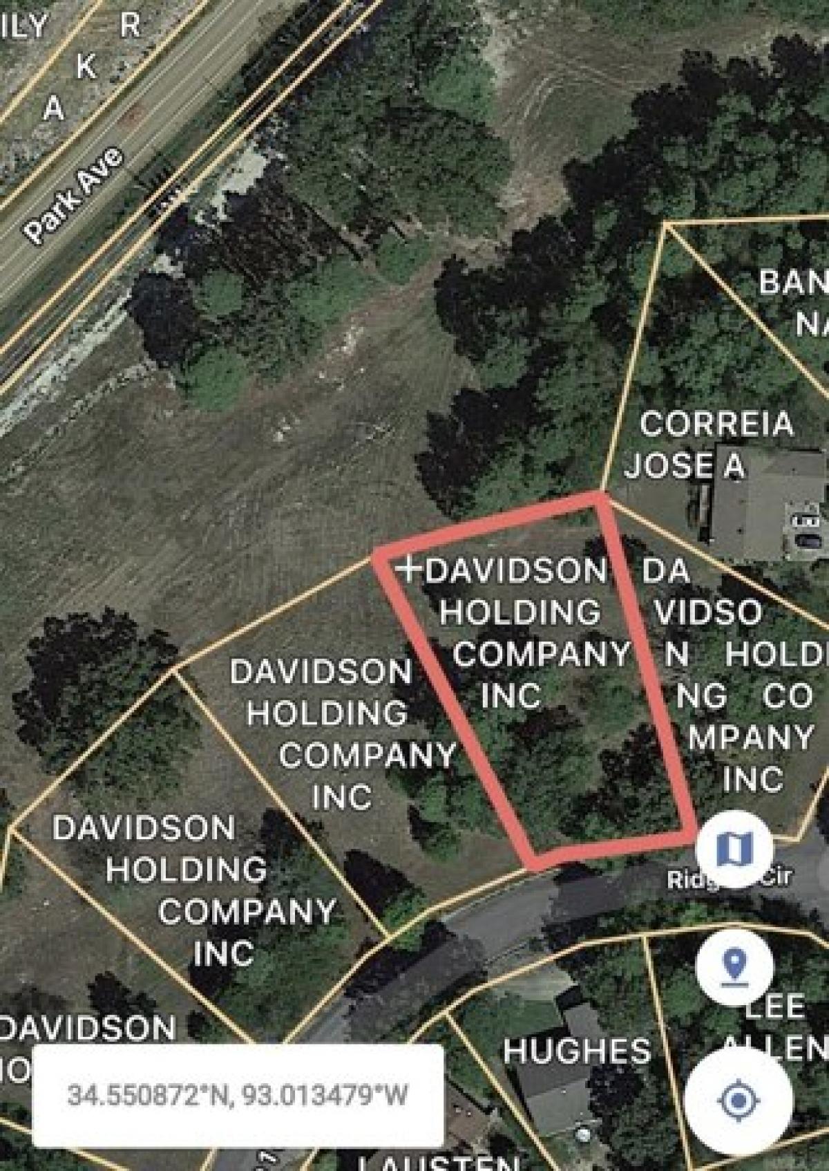 Picture of Residential Land For Sale in Hot Springs, Arkansas, United States