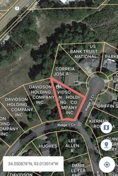 Residential Land For Sale in Hot Springs, Arkansas