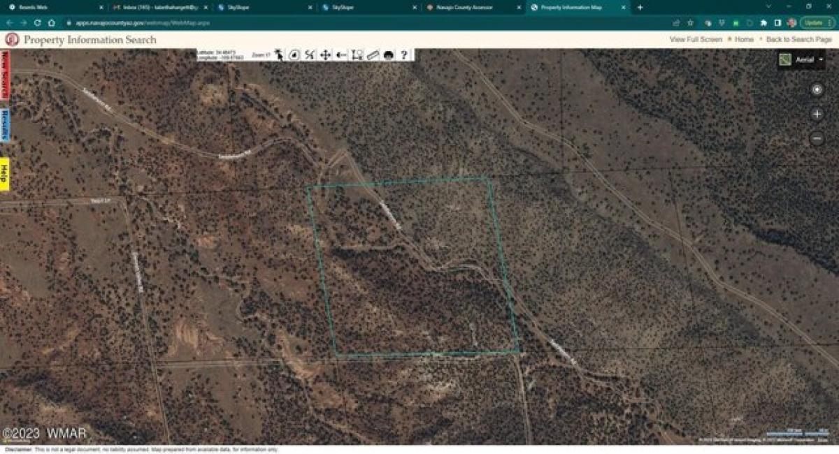 Picture of Residential Land For Sale in Snowflake, Arizona, United States