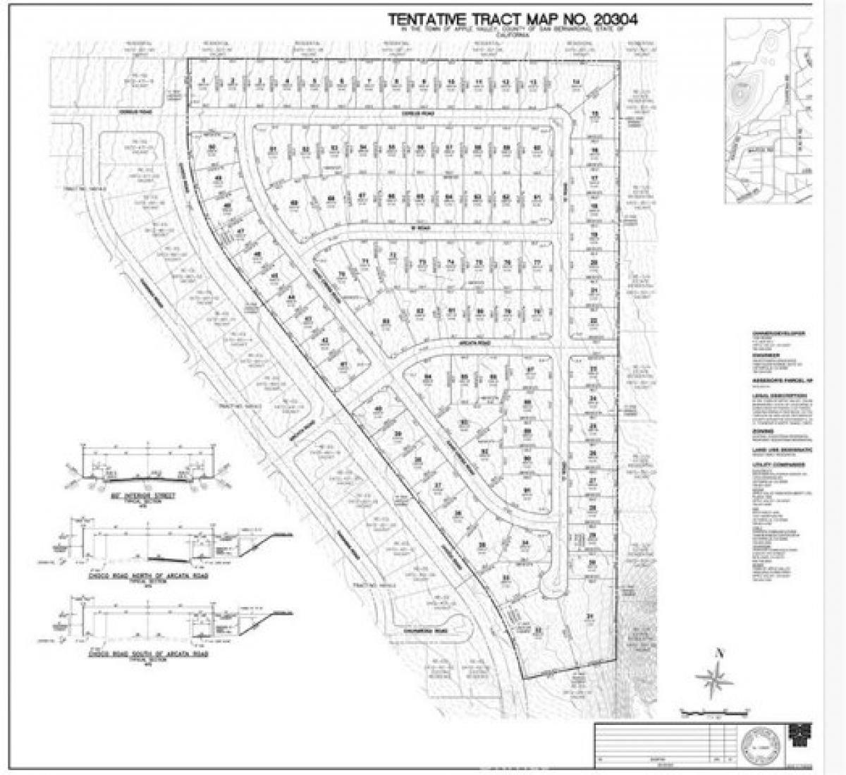 Picture of Residential Land For Sale in Apple Valley, California, United States
