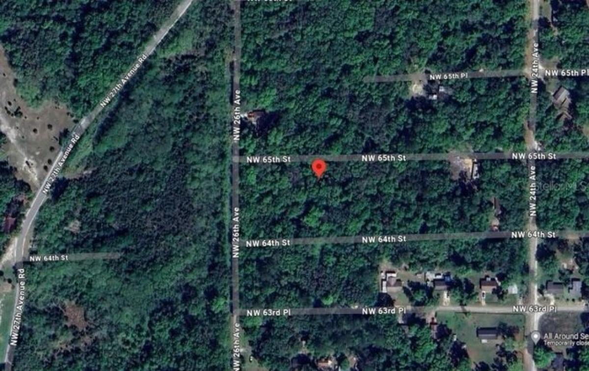 Picture of Residential Land For Sale in Ocala, Florida, United States