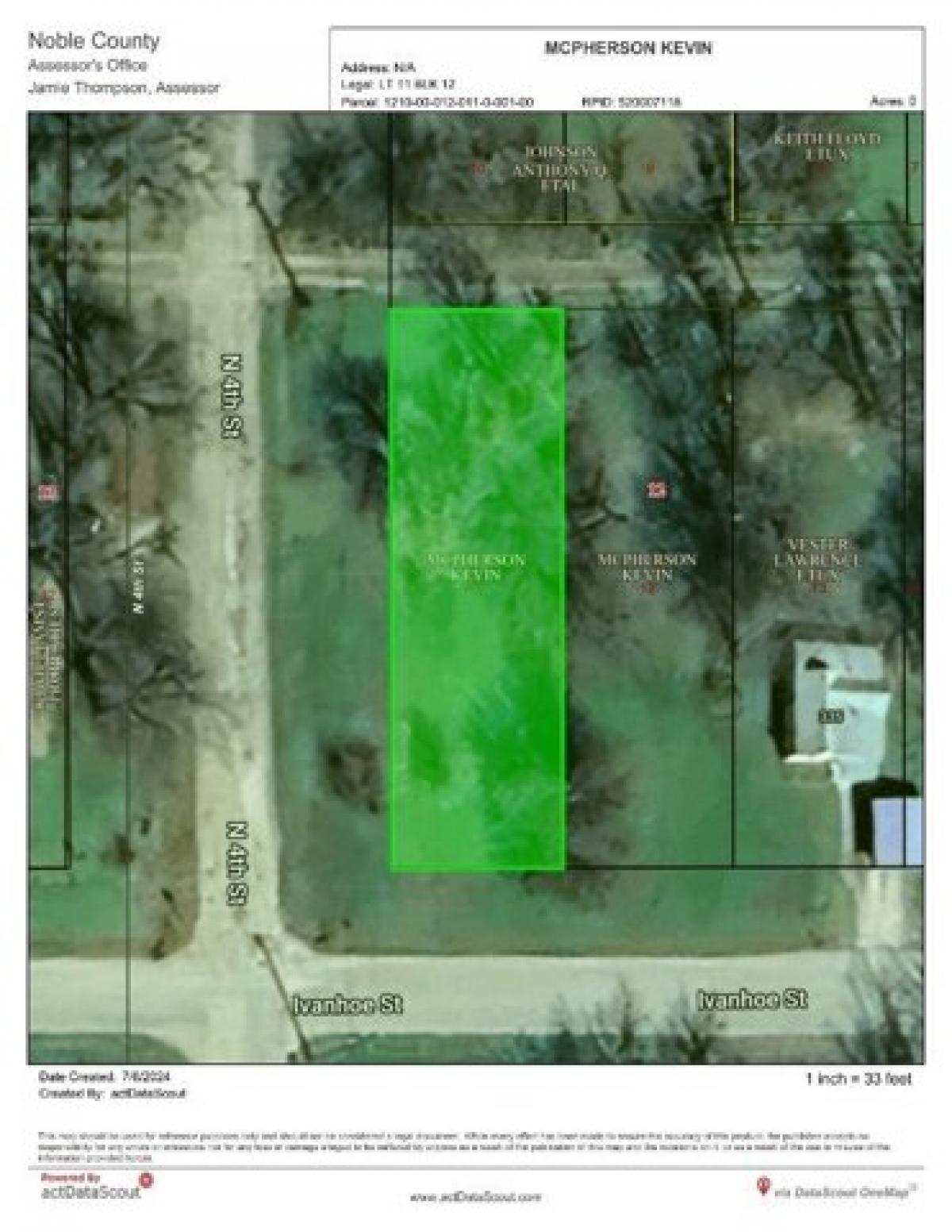 Picture of Residential Land For Rent in Perry, Oklahoma, United States