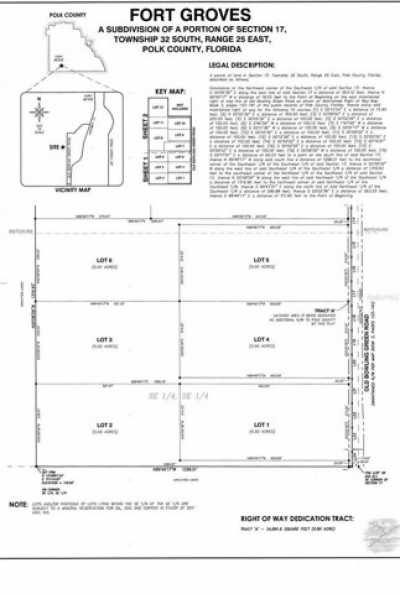 Residential Land For Sale in Fort Meade, Florida