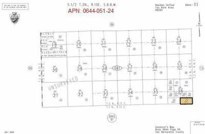 Residential Land For Sale in Twentynine Palms, California