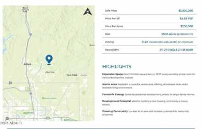 Residential Land For Sale in Phoenix, Arizona