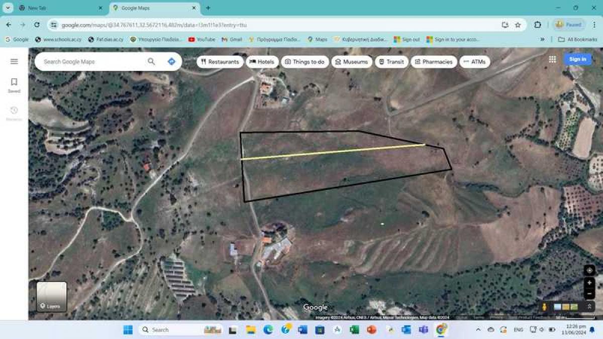 Picture of Residential Land For Sale in Nata, Paphos, Cyprus