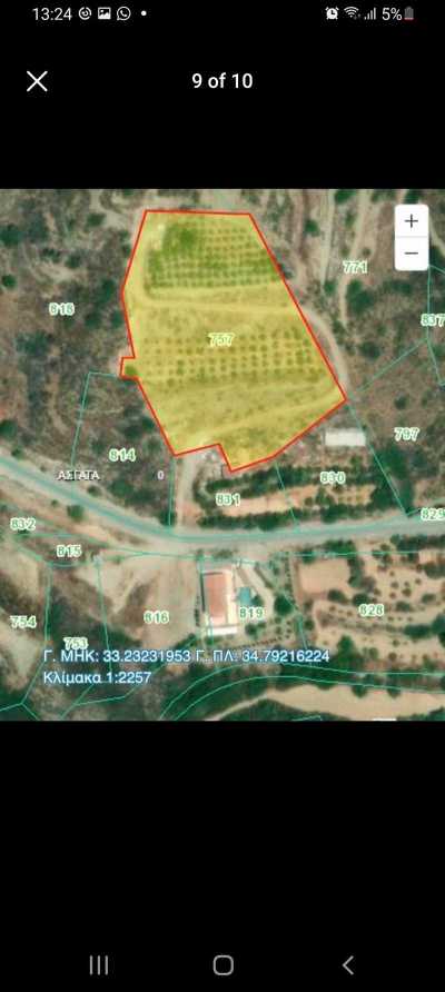 Residential Land For Sale in Asgata, Cyprus