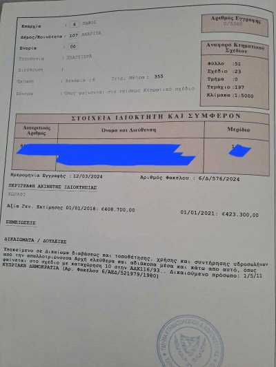 Residential Land For Sale in Anarita, Cyprus