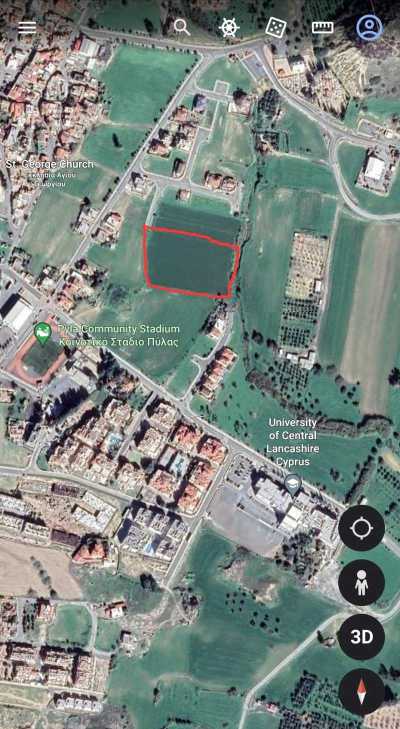 Residential Land For Sale in Pyla, Cyprus