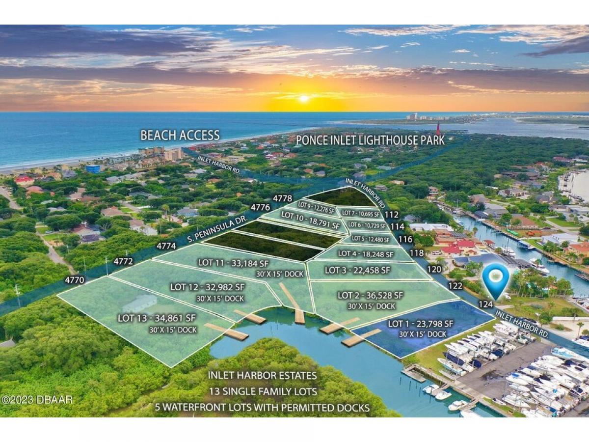 Picture of Residential Land For Sale in Ponce Inlet, Florida, United States