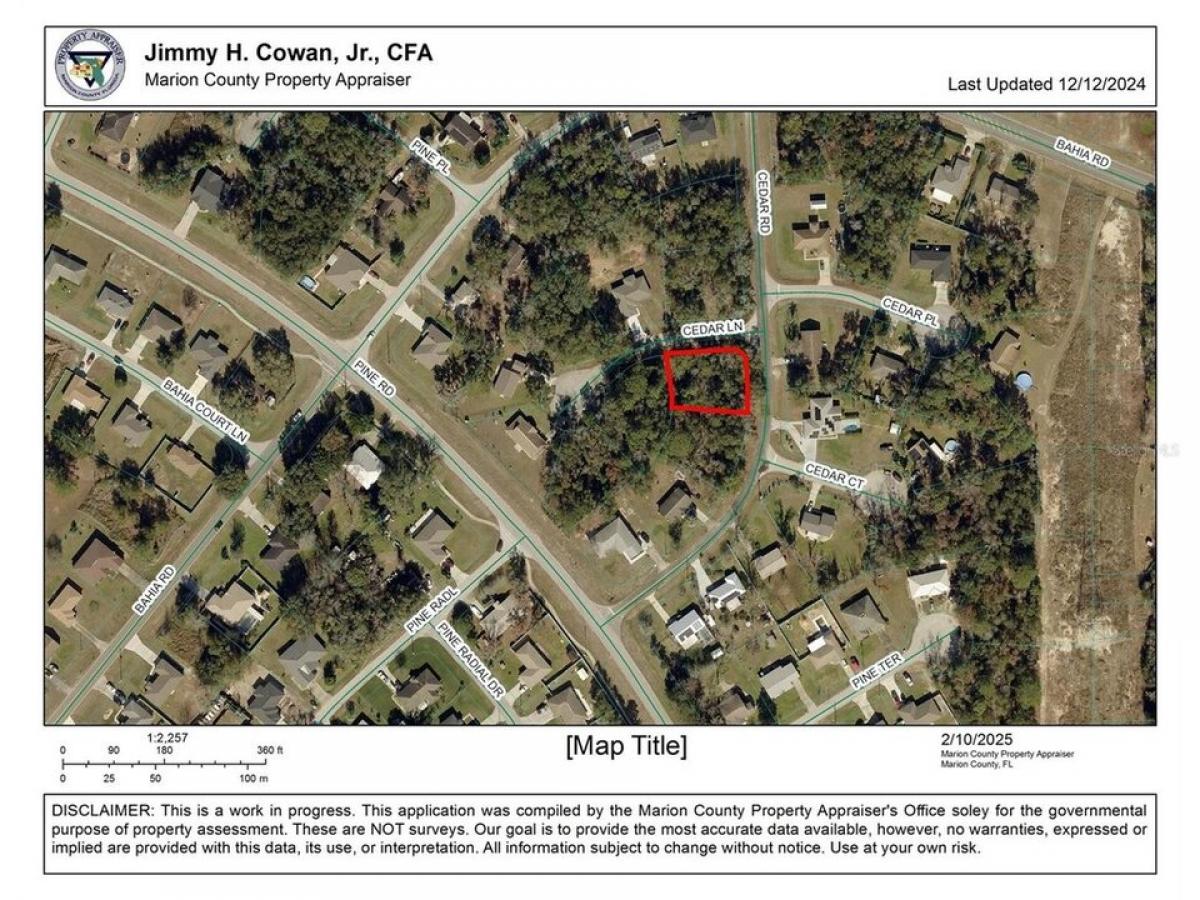 Picture of Residential Land For Sale in Ocala, Florida, United States