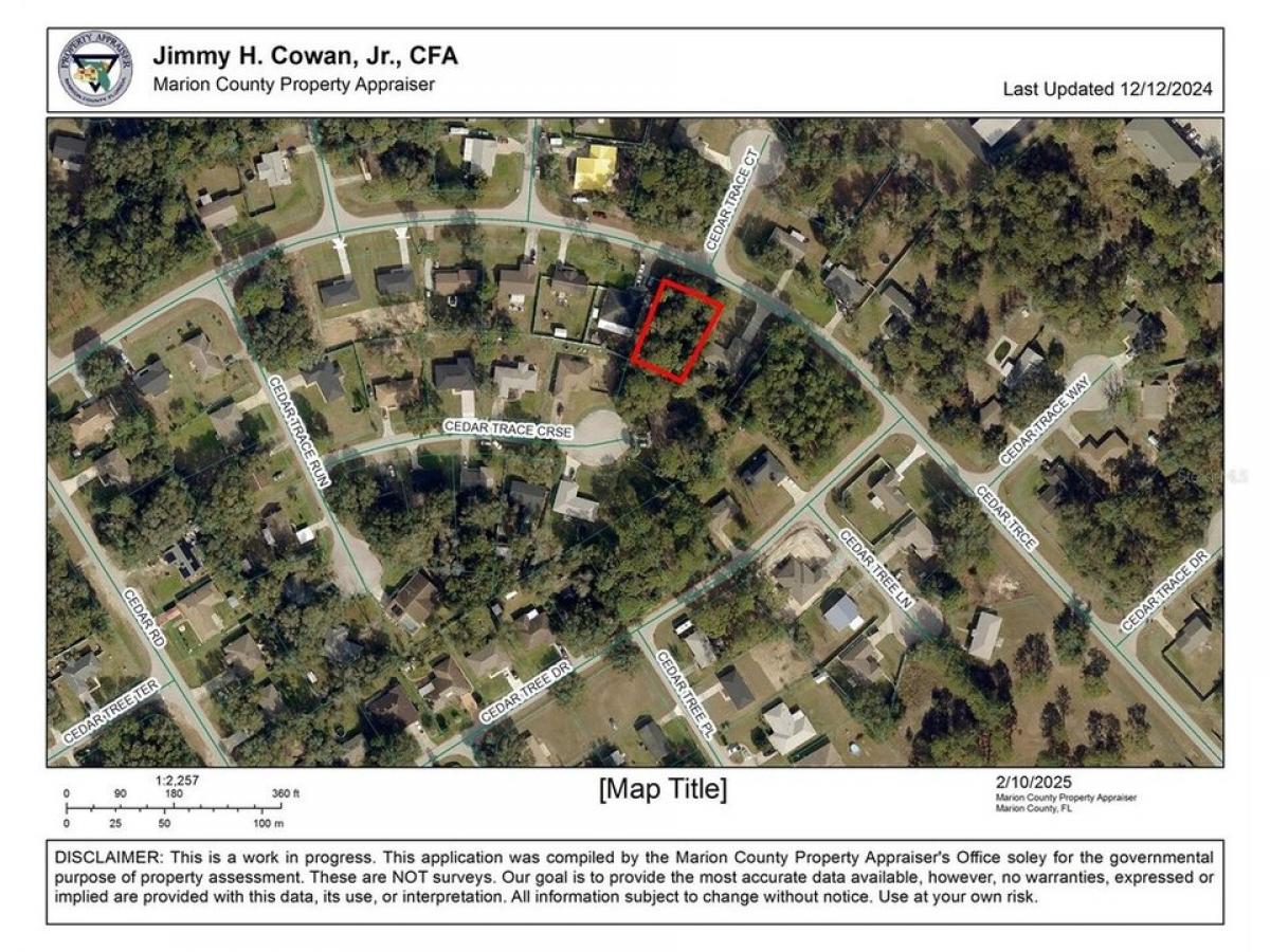 Picture of Residential Land For Sale in Ocala, Florida, United States