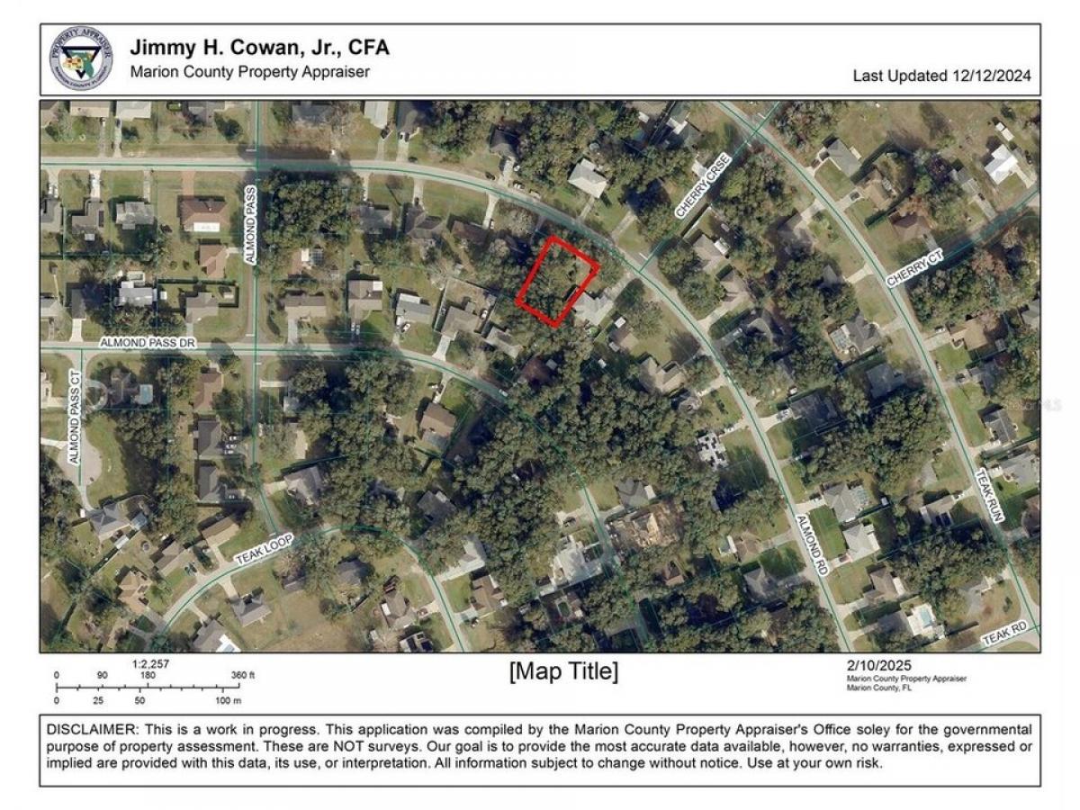 Picture of Residential Land For Sale in Ocala, Florida, United States