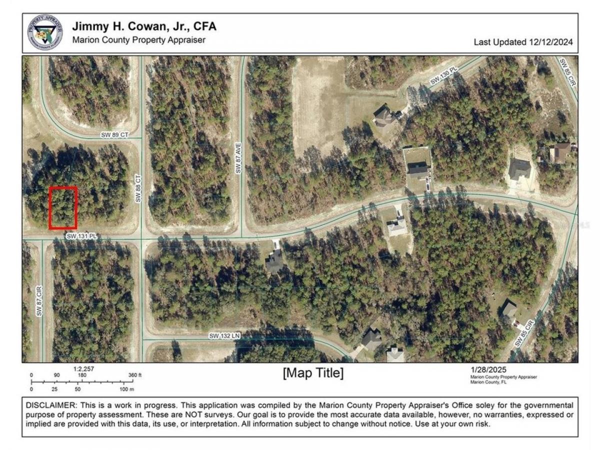 Picture of Residential Land For Sale in Ocala, Florida, United States