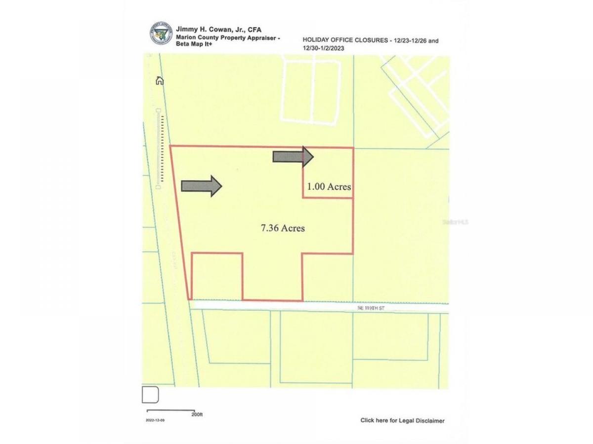 Picture of Residential Land For Sale in Belleview, Florida, United States