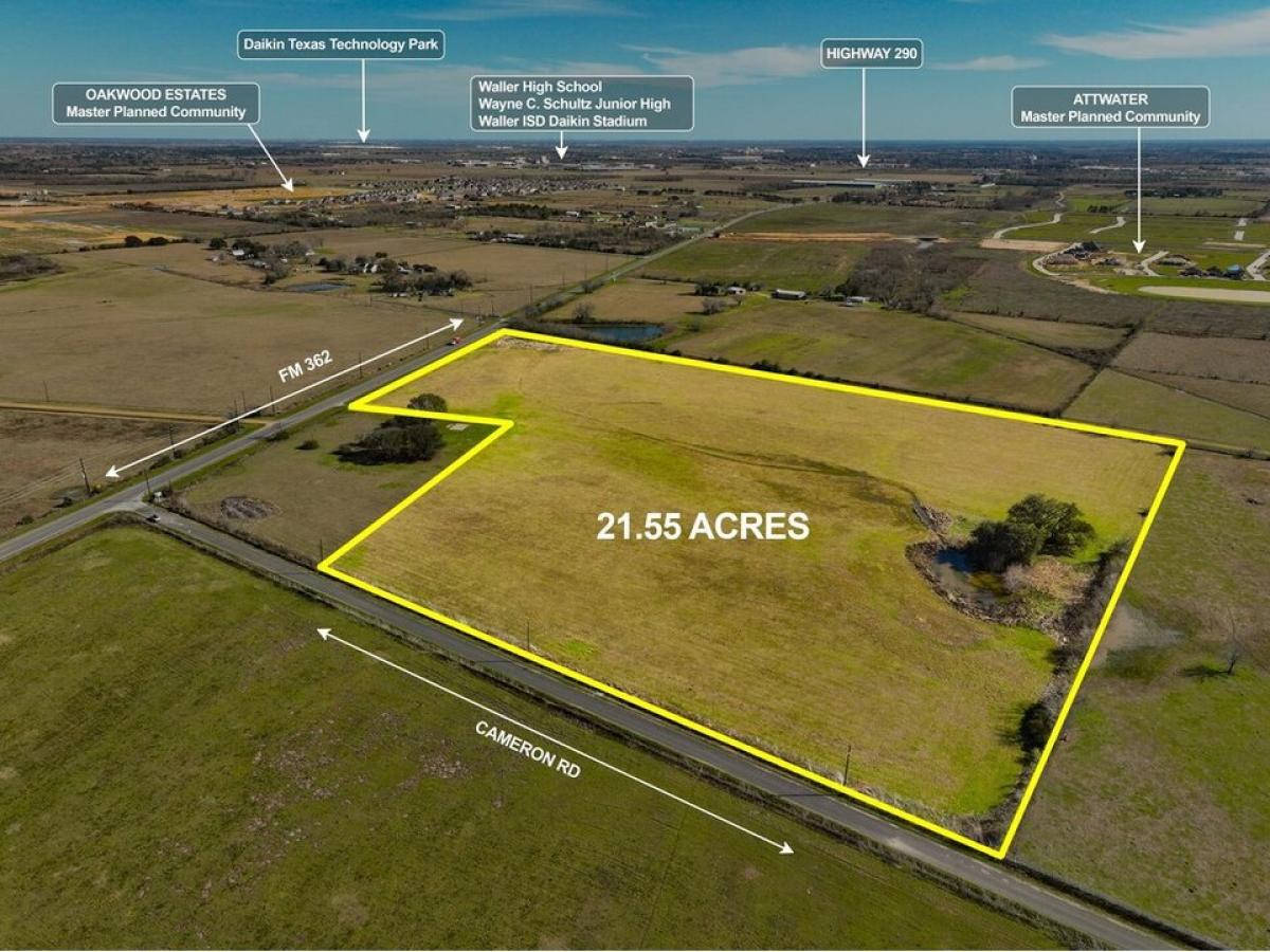 Picture of Residential Land For Sale in Waller, Texas, United States