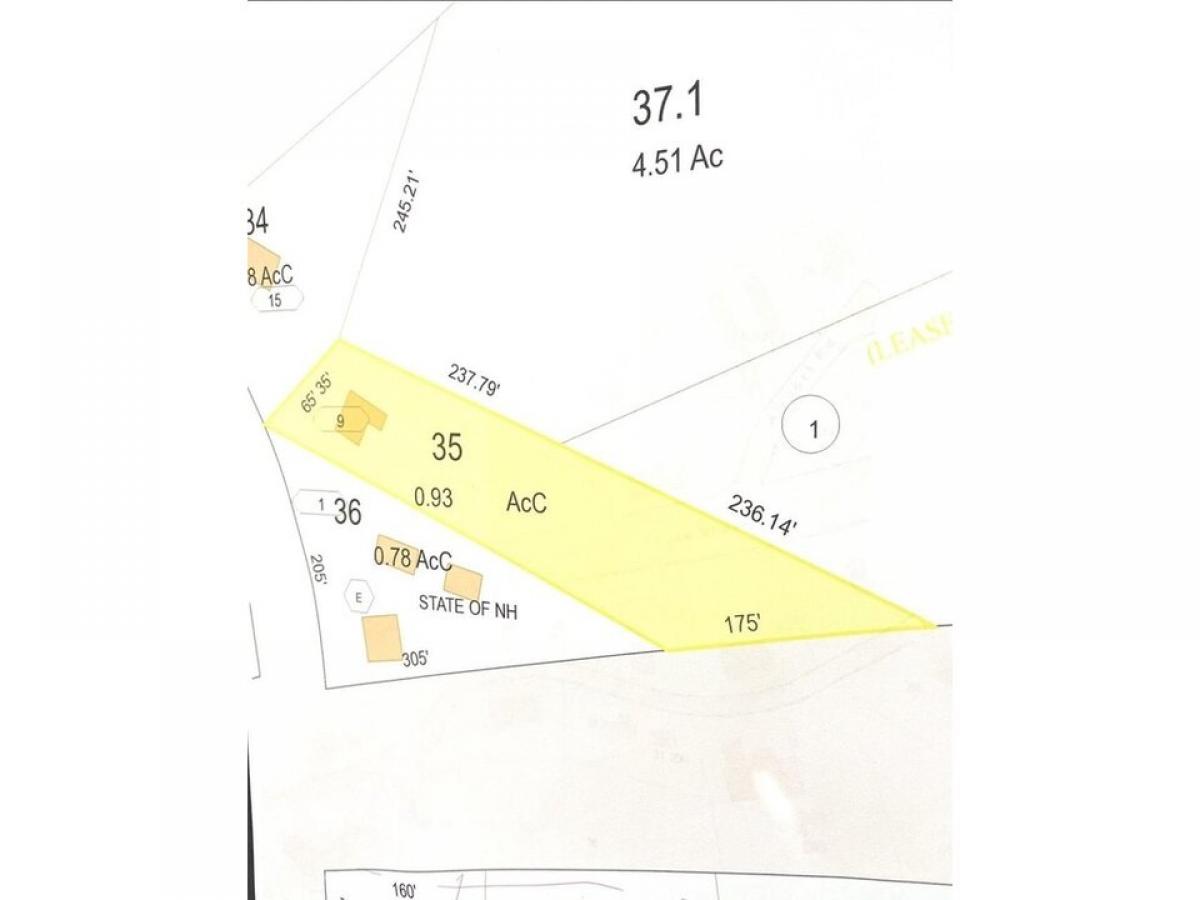Picture of Residential Land For Sale in Gilford, New Hampshire, United States