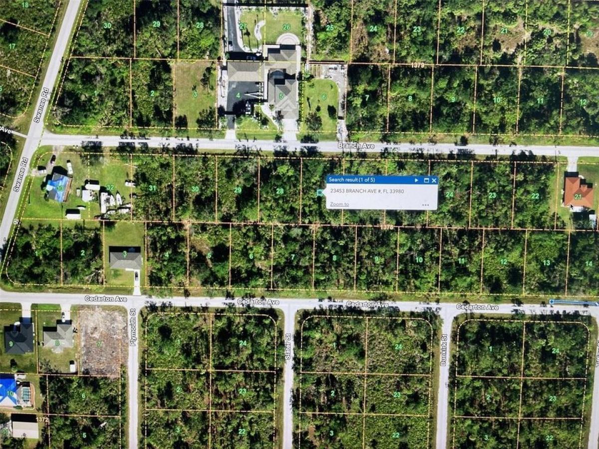 Picture of Residential Land For Sale in Port Charlotte, Florida, United States