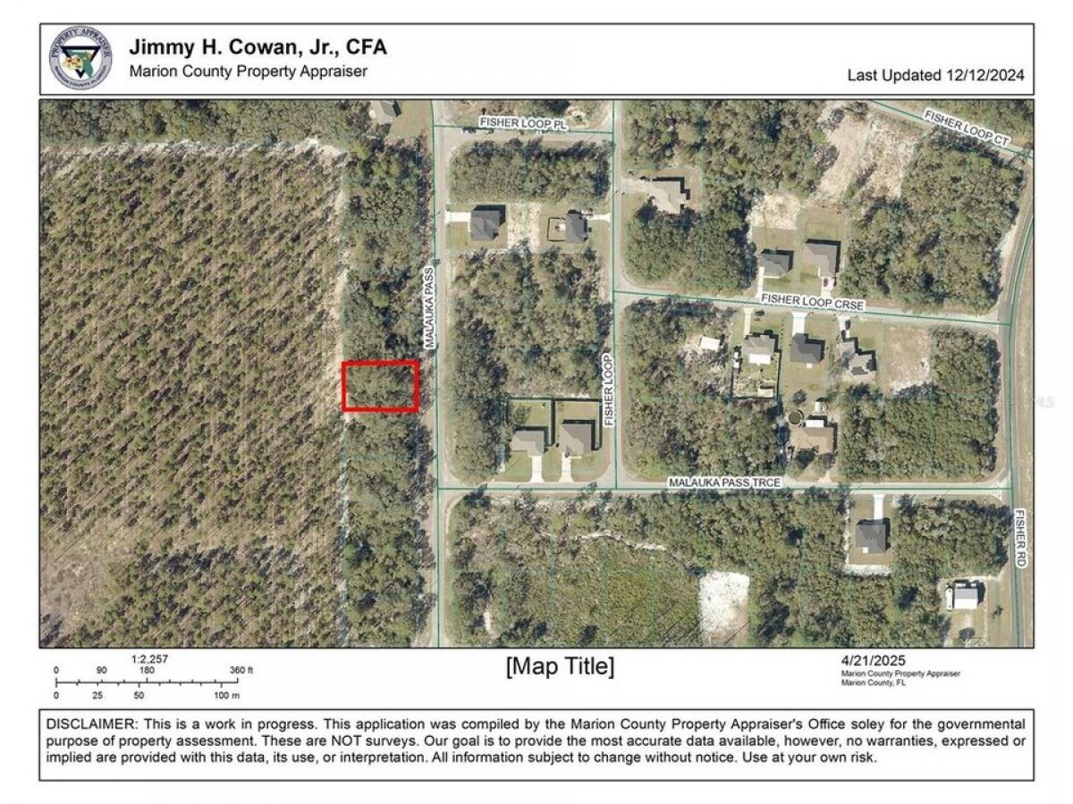 Picture of Residential Land For Sale in Ocklawaha, Florida, United States