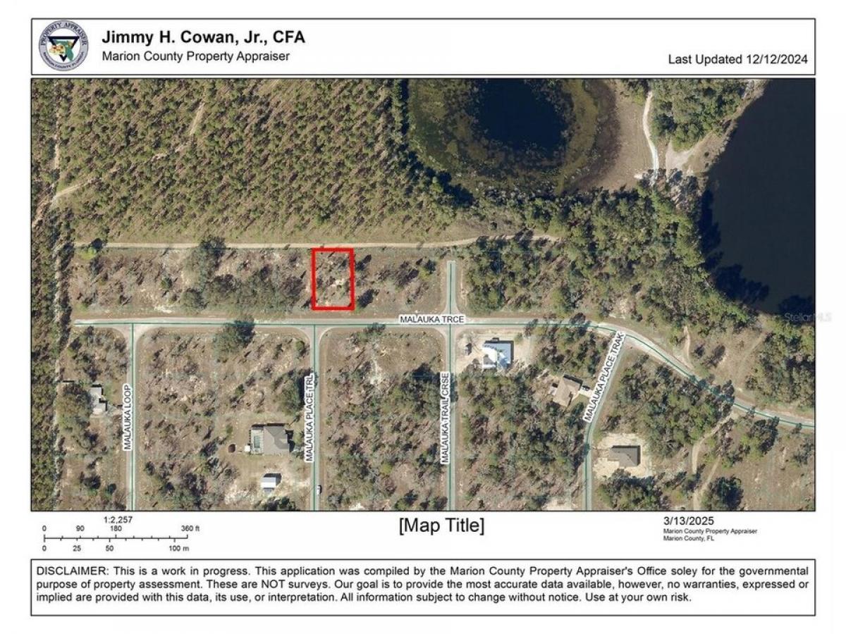 Picture of Residential Land For Sale in Ocklawaha, Florida, United States