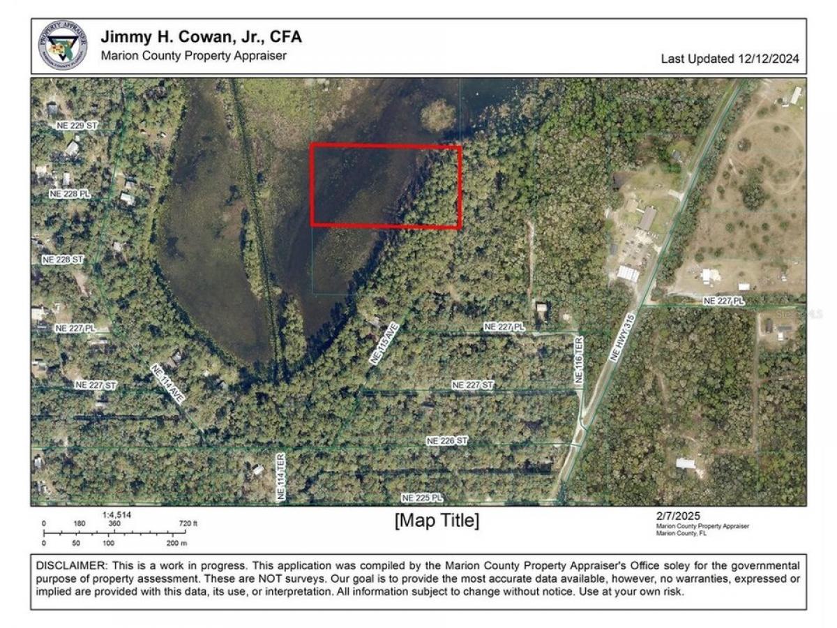 Picture of Residential Land For Sale in Fort Mc Coy, Florida, United States