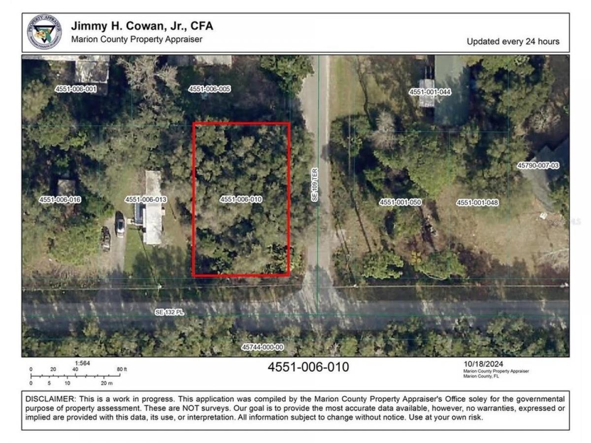 Picture of Residential Land For Sale in Ocklawaha, Florida, United States