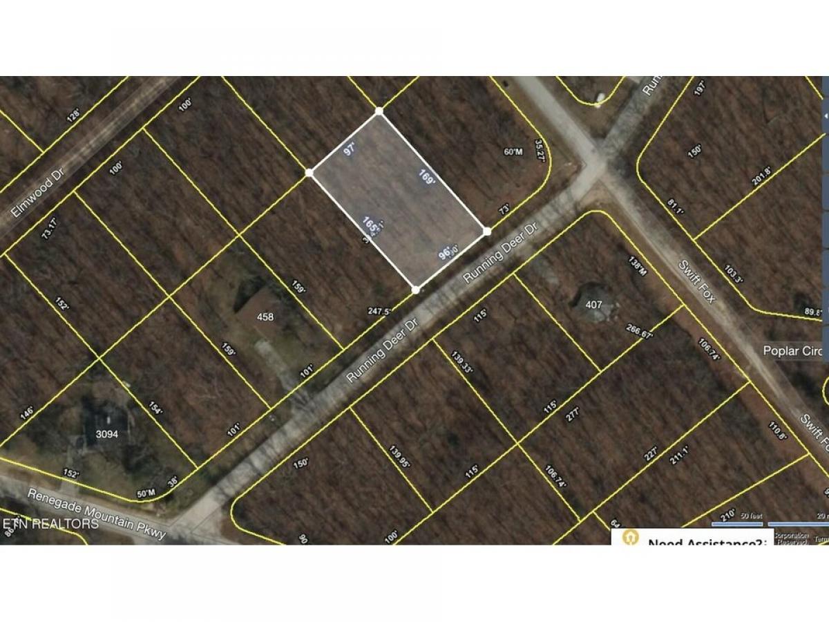 Picture of Residential Land For Rent in Crab Orchard, Tennessee, United States