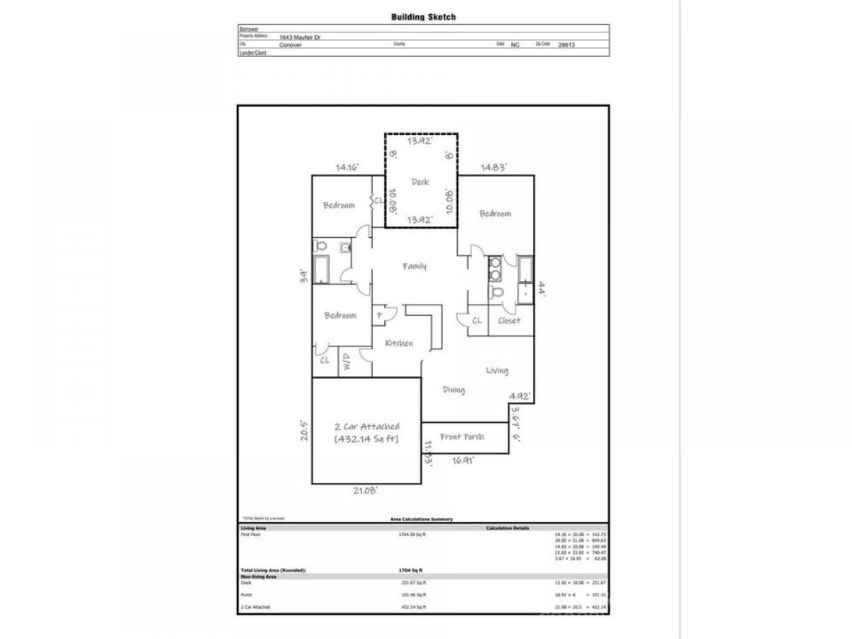 Picture of Home For Sale in Conover, North Carolina, United States