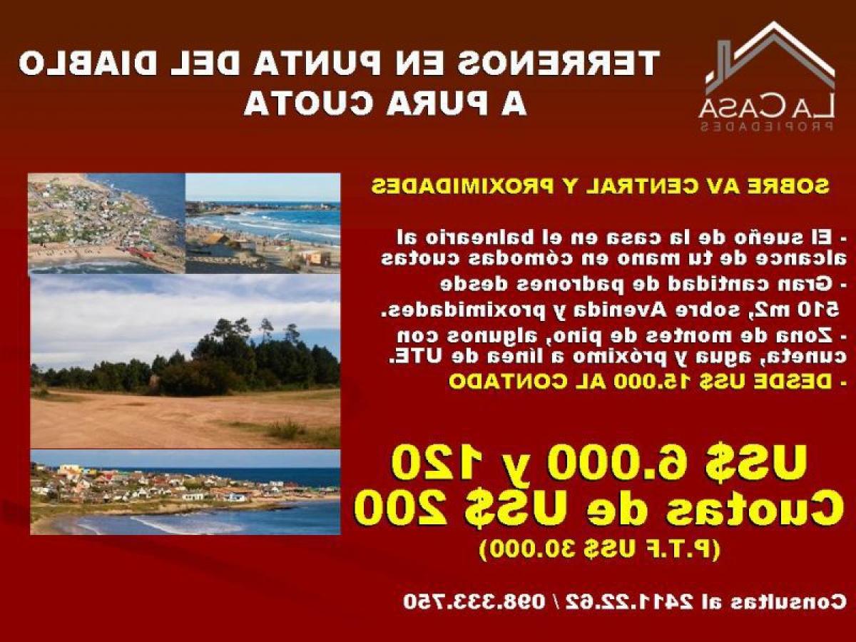 Picture of Residential Land For Sale in Rocha, Rocha, Uruguay