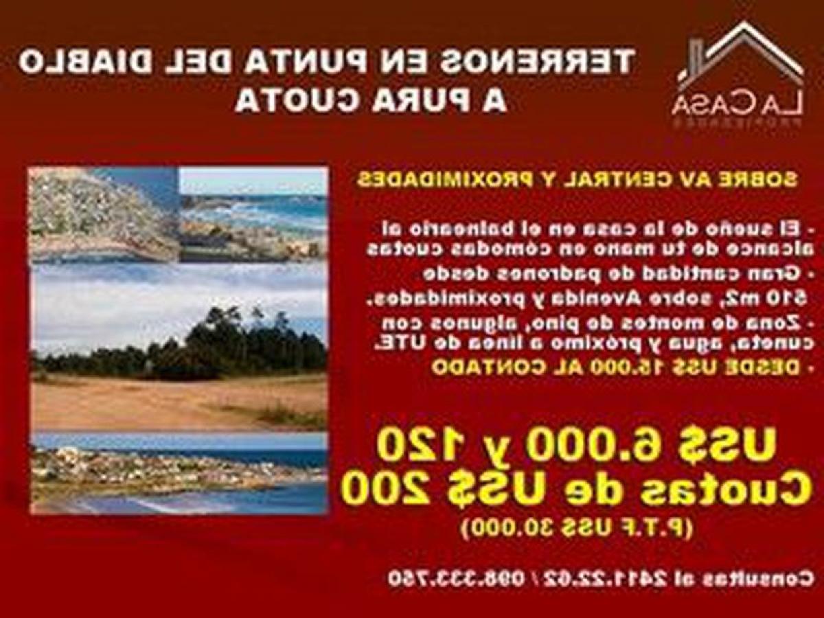 Picture of Residential Land For Sale in Rocha, Rocha, Uruguay