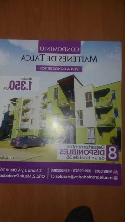 Apartment For Sale in Region Del Maule, Chile