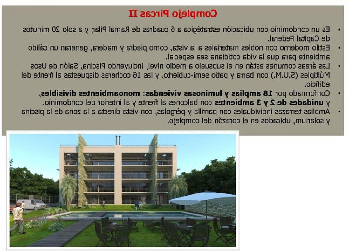 Picture of Apartment For Sale in Pilar, Santa Fe, Argentina