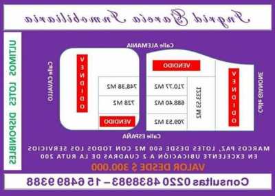 Residential Land For Sale in Bs.As. G.B.A. Zona Oeste, Argentina