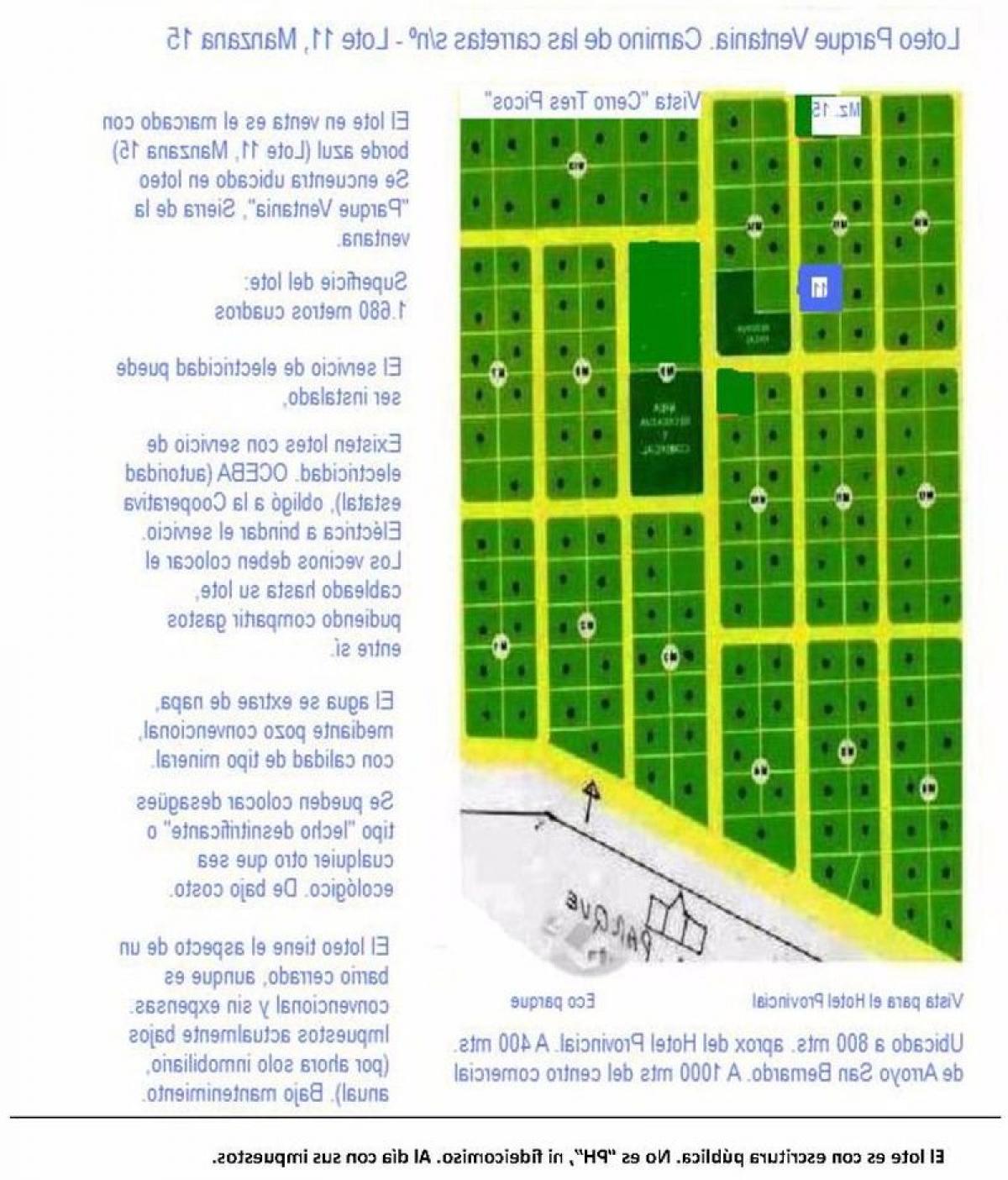 Picture of Residential Land For Sale in Tornquist, Buenos Aires, Argentina
