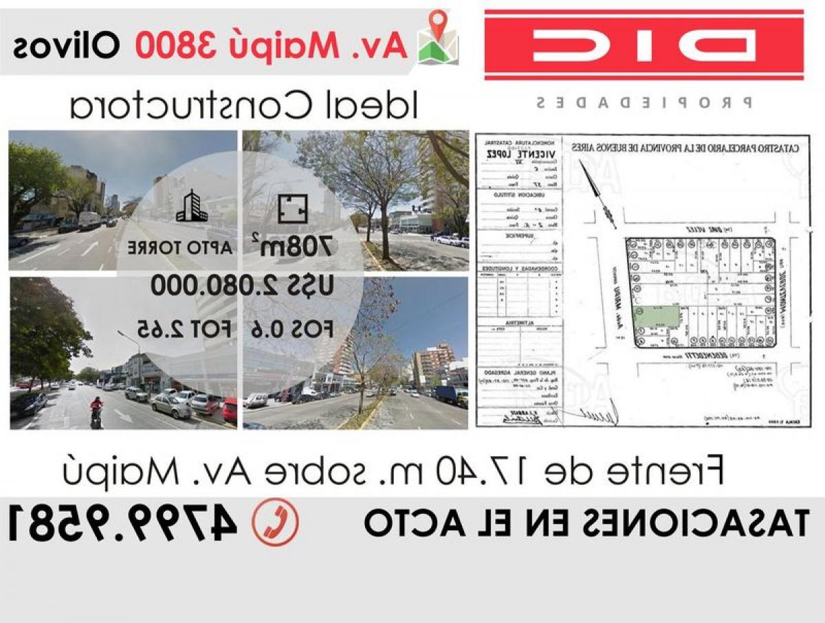 Picture of Residential Land For Sale in Vicente Lopez, Buenos Aires, Argentina