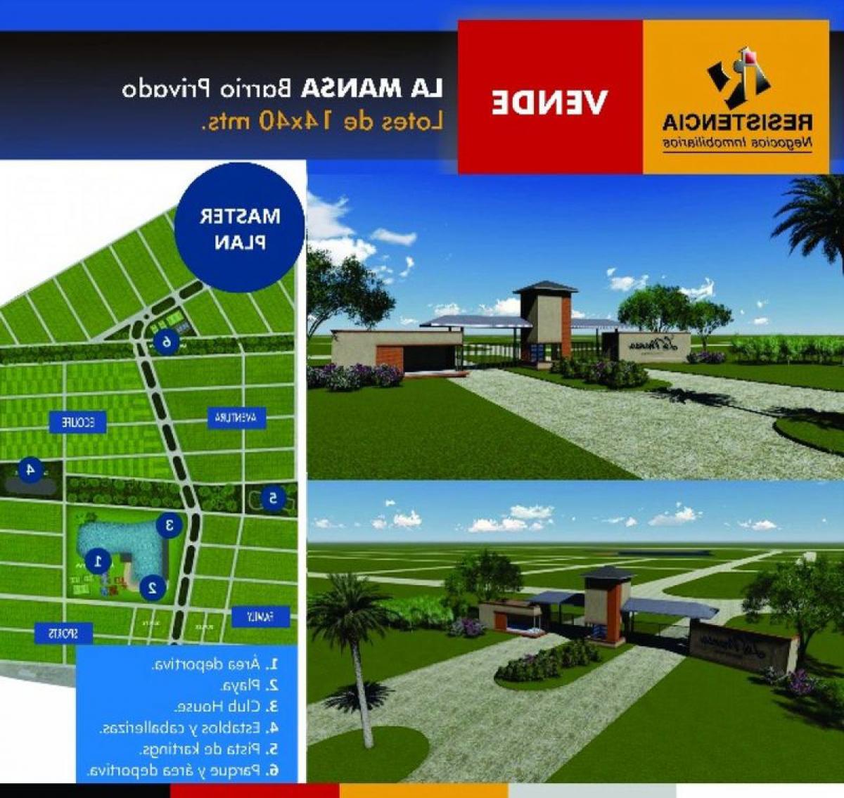 Picture of Residential Land For Sale in Chaco, Chaco, Argentina