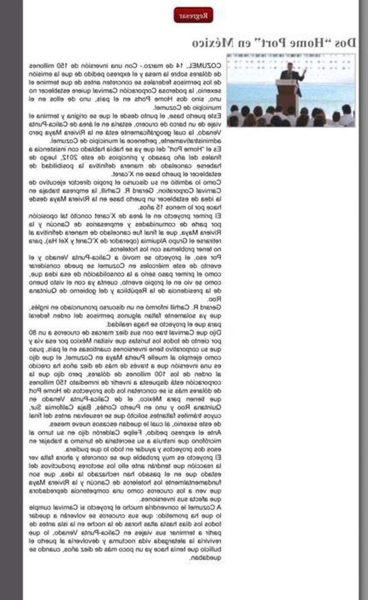 Picture of Residential Land For Sale in Solidaridad, Quintana Roo, Mexico