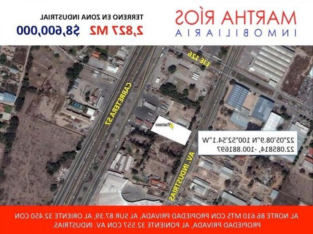 Picture of Residential Land For Sale in San Luis Potosi, San Luis Potosi, Mexico