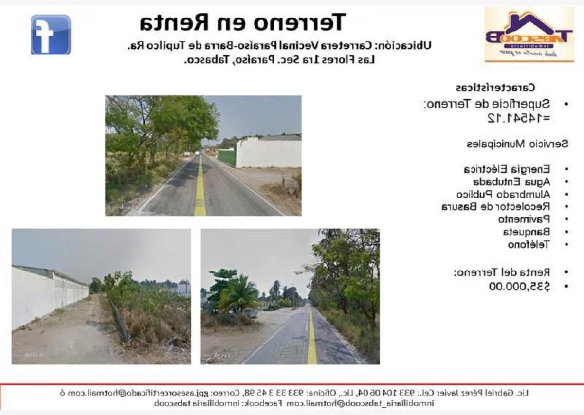 Picture of Residential Land For Sale in Tabasco, Tabasco, Mexico