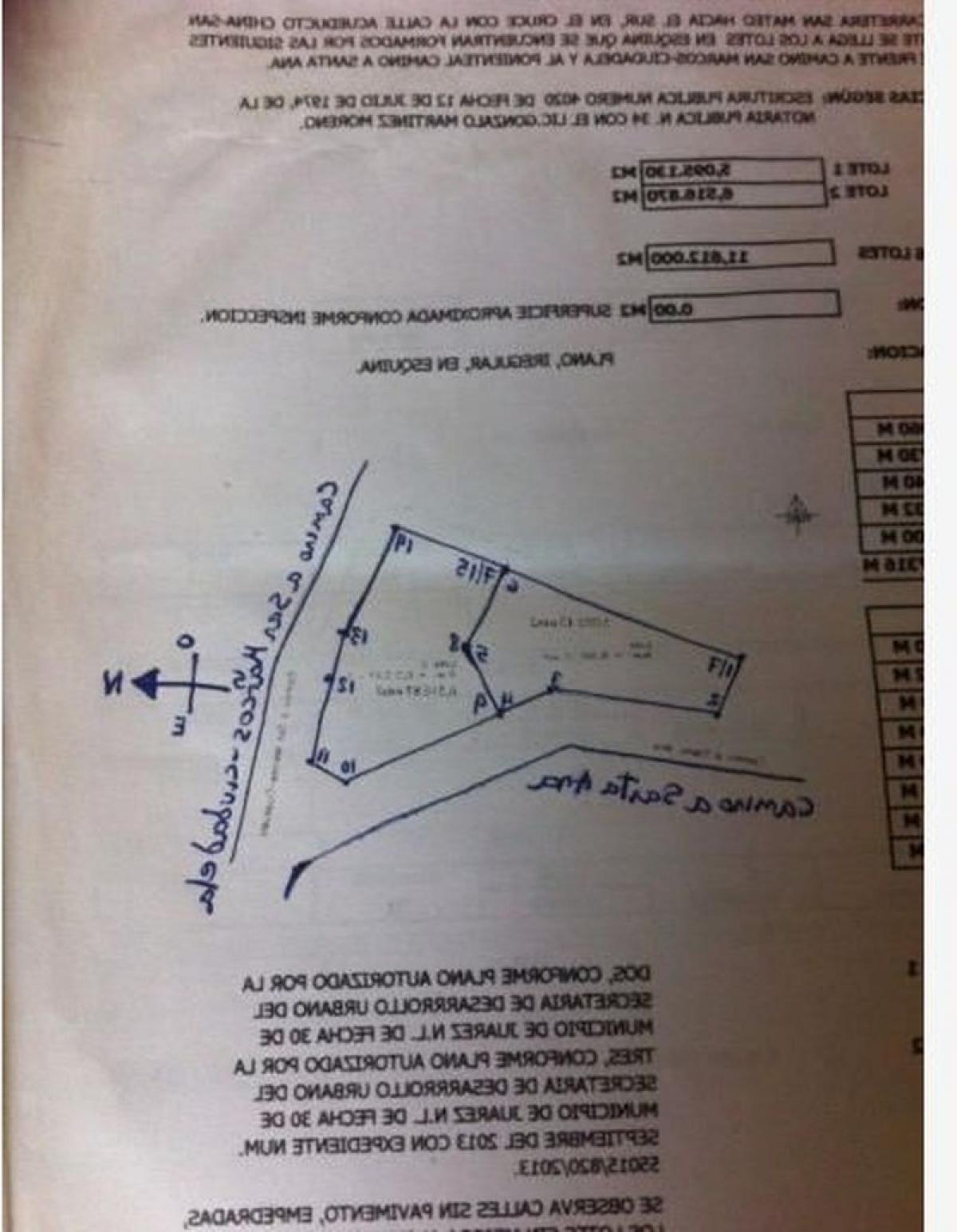 Picture of Residential Land For Sale in Juarez, Coahuila De Zaragoza, Mexico