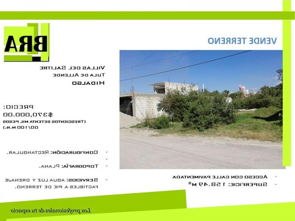 Picture of Residential Land For Sale in Tula De Allende, Hidalgo, Mexico