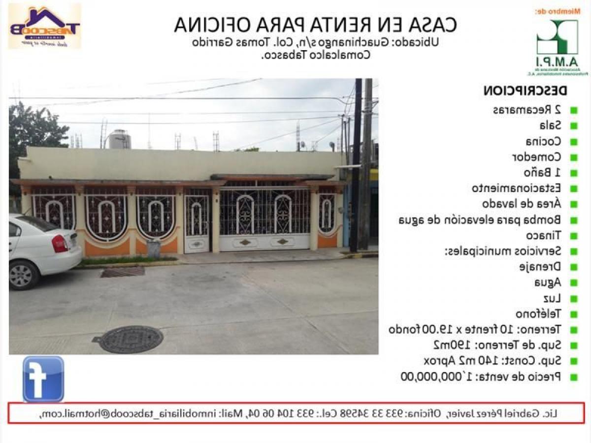 Picture of Home For Sale in Comalcalco, Tabasco, Mexico