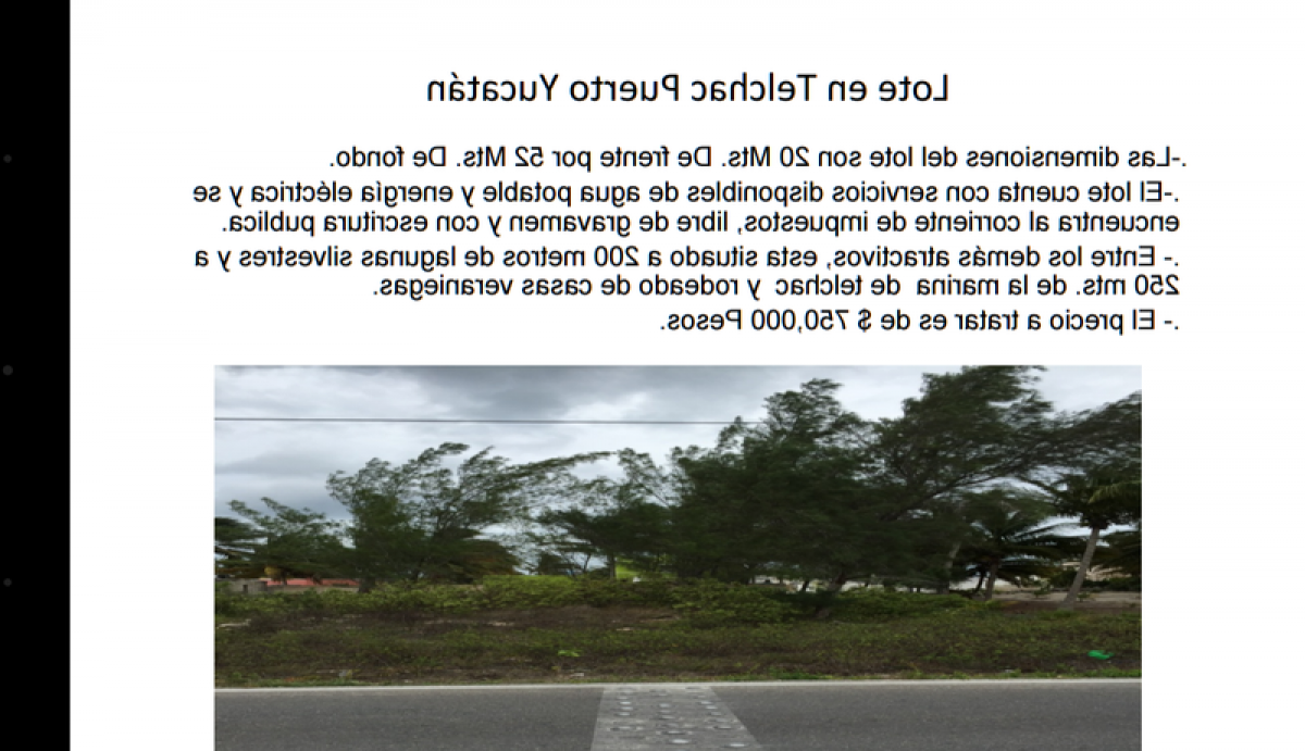 Picture of Residential Land For Sale in Telchac Puerto, Yucatan, Mexico