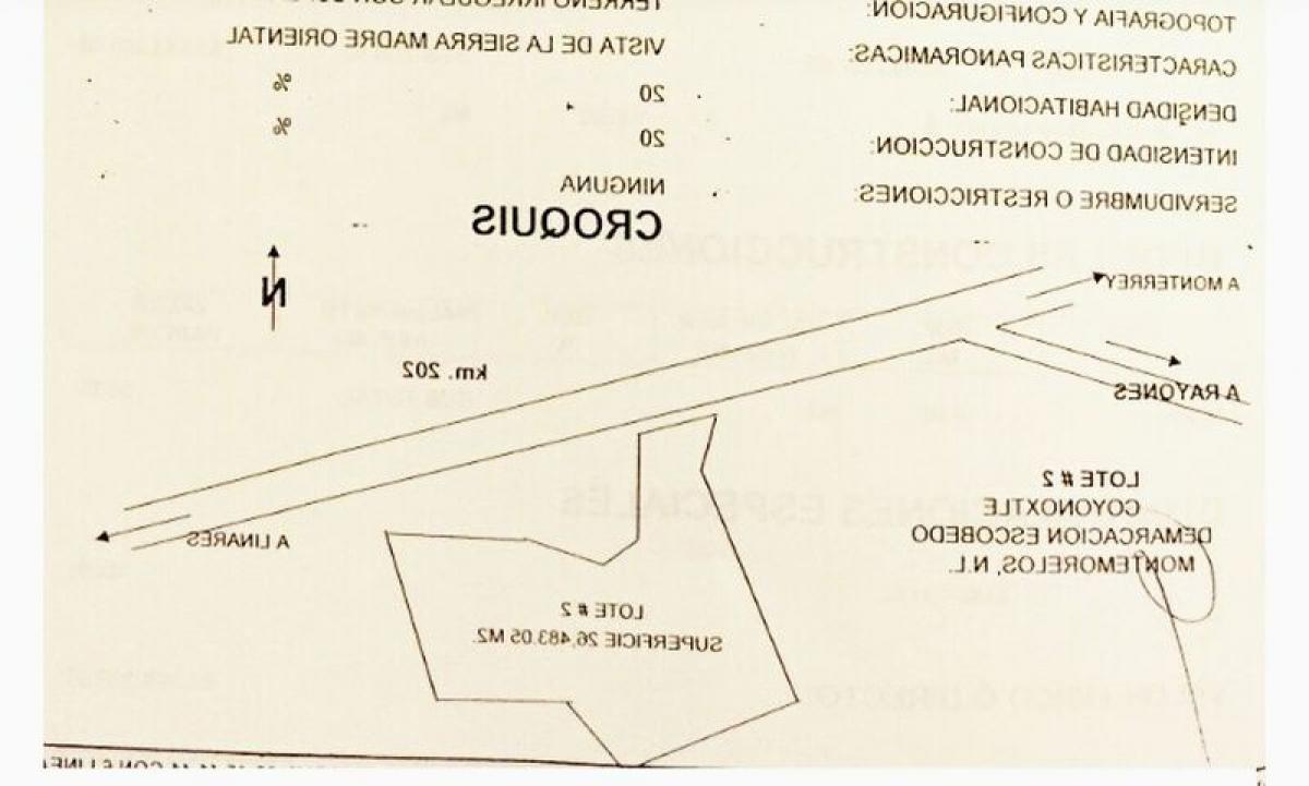 Picture of Development Site For Sale in Montemorelos, Nuevo Leon, Mexico