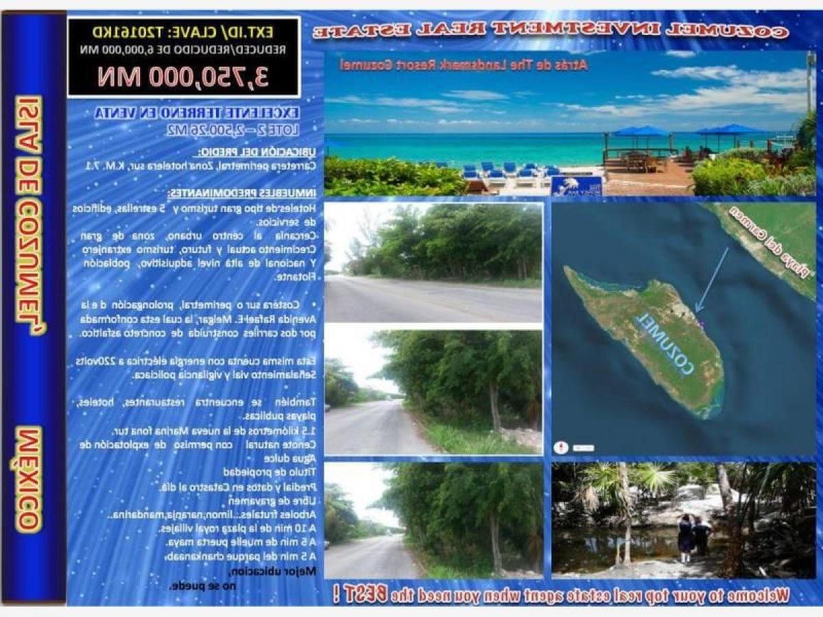 Picture of Residential Land For Sale in Cozumel, Quintana Roo, Mexico