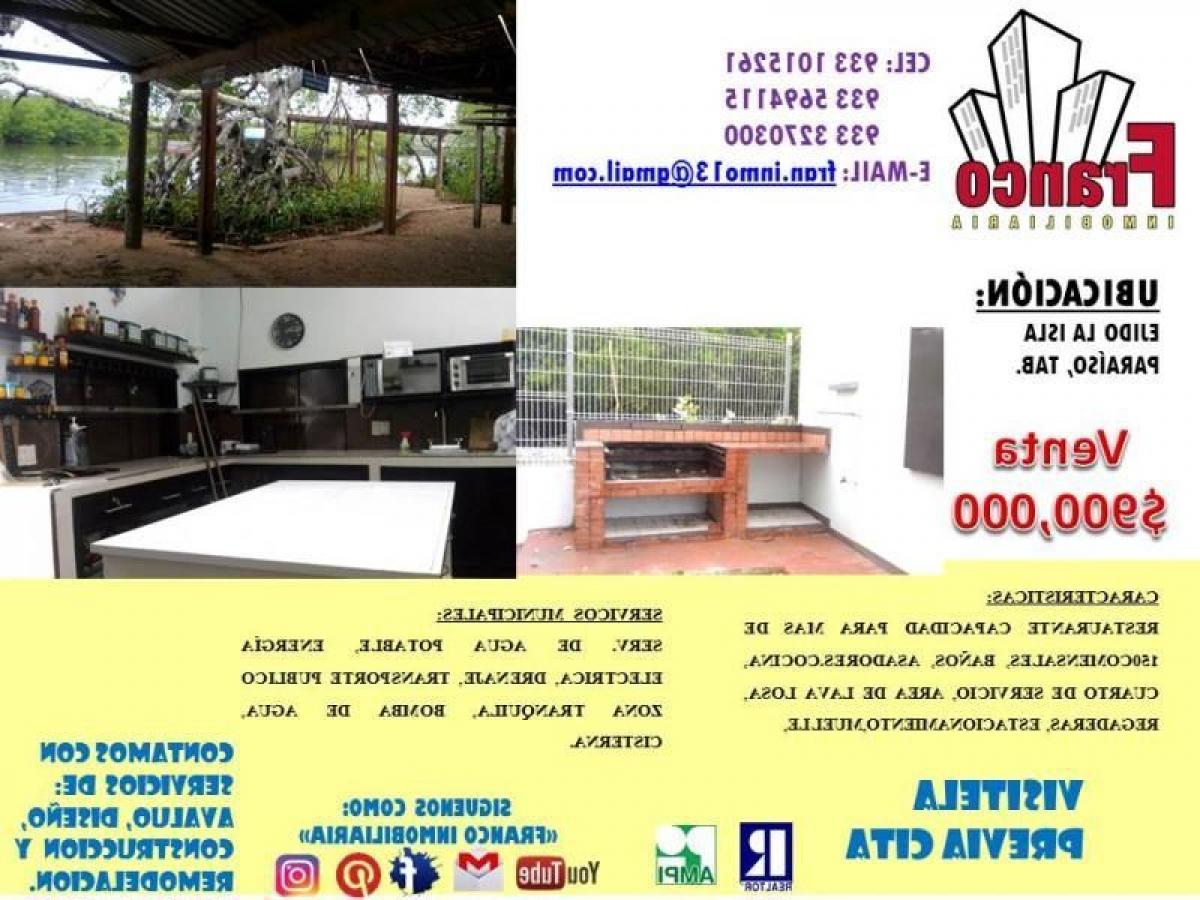 Picture of Residential Land For Sale in Paraiso, Tabasco, Mexico