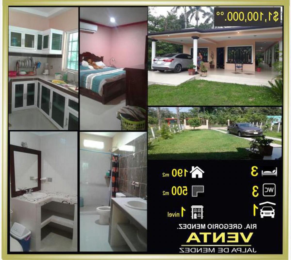 Picture of Home For Sale in Jalpa De Mendez, Tabasco, Mexico